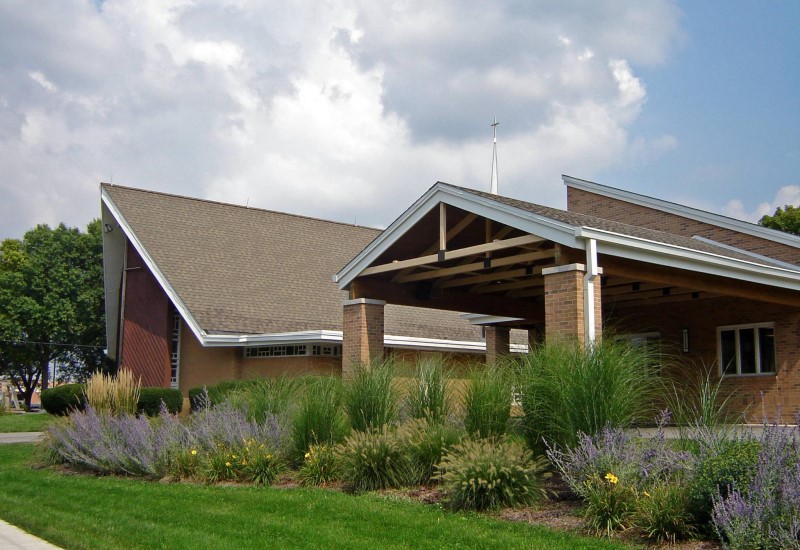 800 Current building with additions